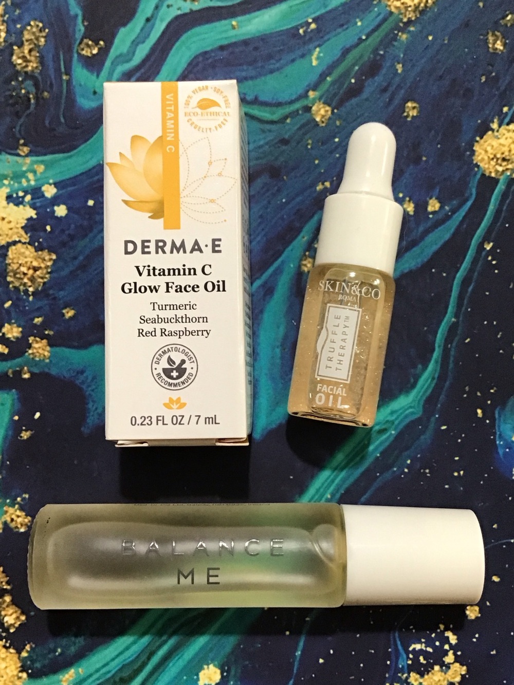 Face Oil Bundle - Derma-E, Skin & Co, Balance Me